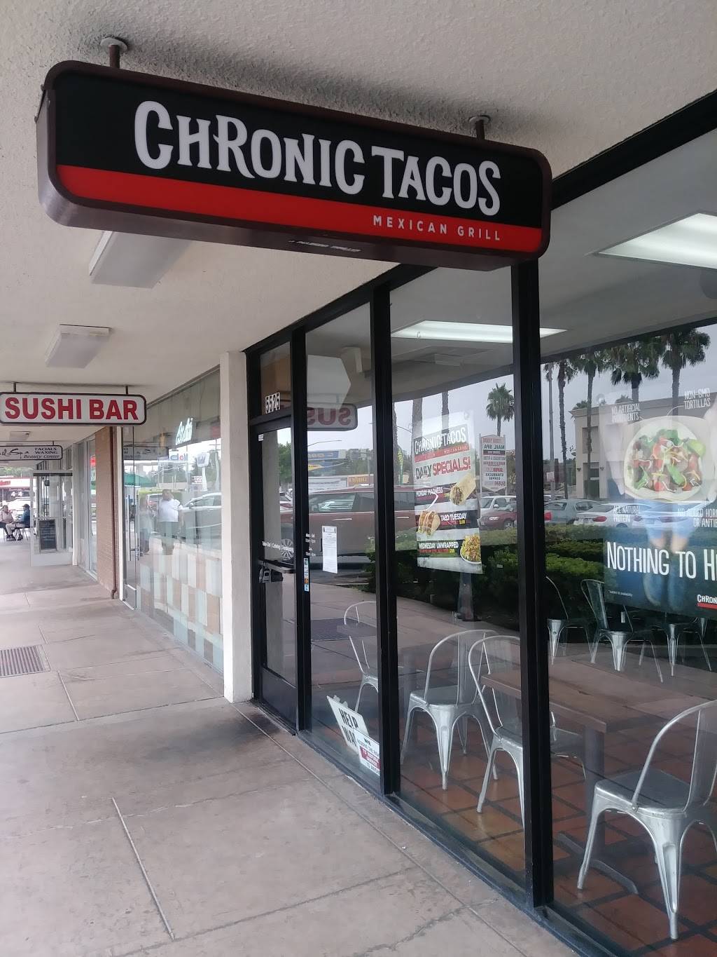 Chronic Tacos | restaurant | 5525 E Stearns St, Long Beach, CA 90815, USA | 5623429501 OR +1 562-342-9501