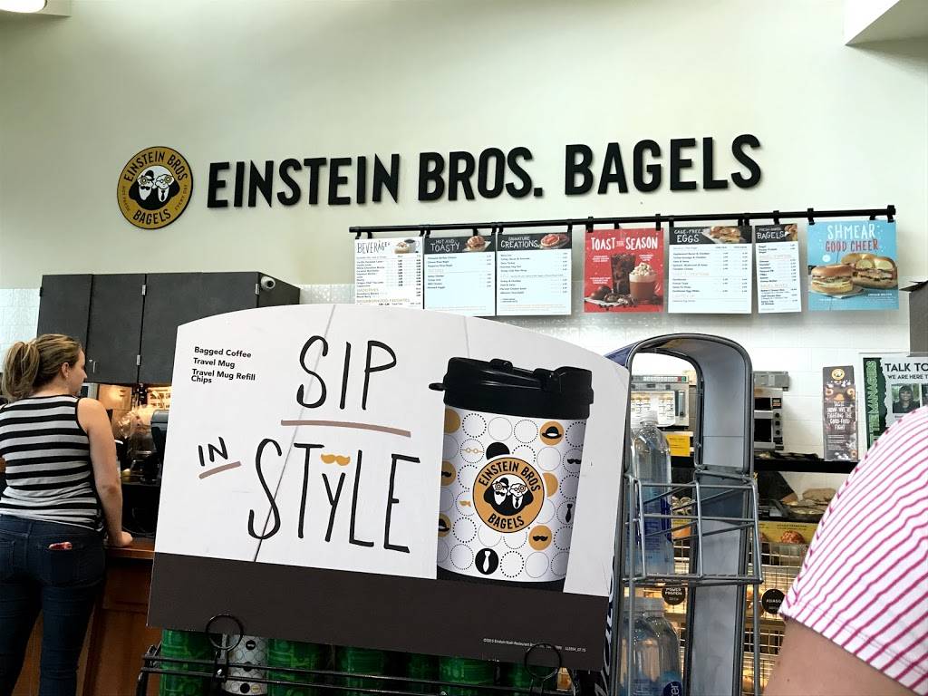 Einstein Bros. Bagels | cafe | 4103 USF Cedar Cir, Tampa, FL 33620, USA | 8139745032 OR +1 813-974-5032