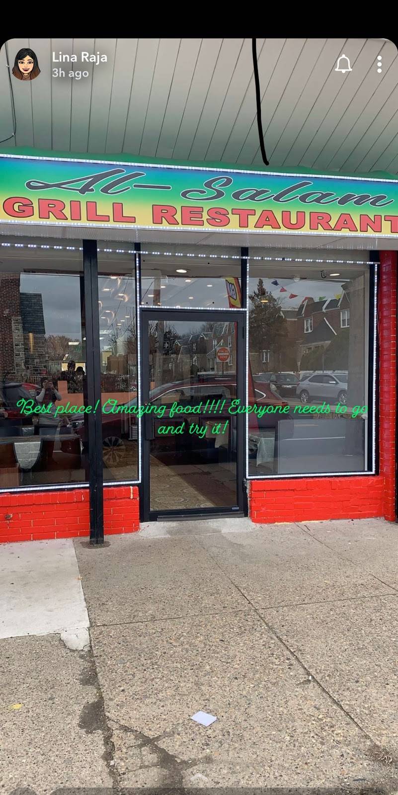 Al-Salam Grill | restaurant | 924 Levick St, Philadelphia, PA 19111, USA | 2159416367 OR +1 215-941-6367