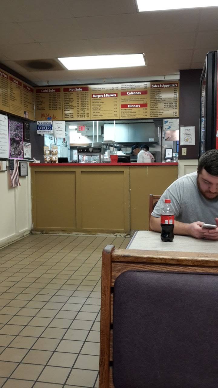 The Pizza Works | restaurant | 222 Cambridge St, Burlington, MA 01803, USA | 7812296757 OR +1 781-229-6757