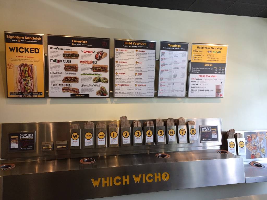 Which Wich Superior Sandwiches | restaurant | 1600 E Woodlawn Rd #260, Charlotte, NC 28209, USA | 7045220041 OR +1 704-522-0041