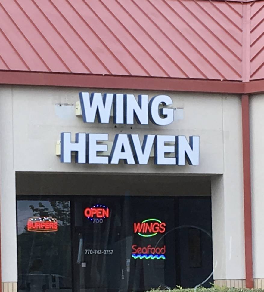 Wing Heaven | restaurant | 7490 Old National Hwy #700, Riverdale, GA 30296, USA | 7707420757 OR +1 770-742-0757