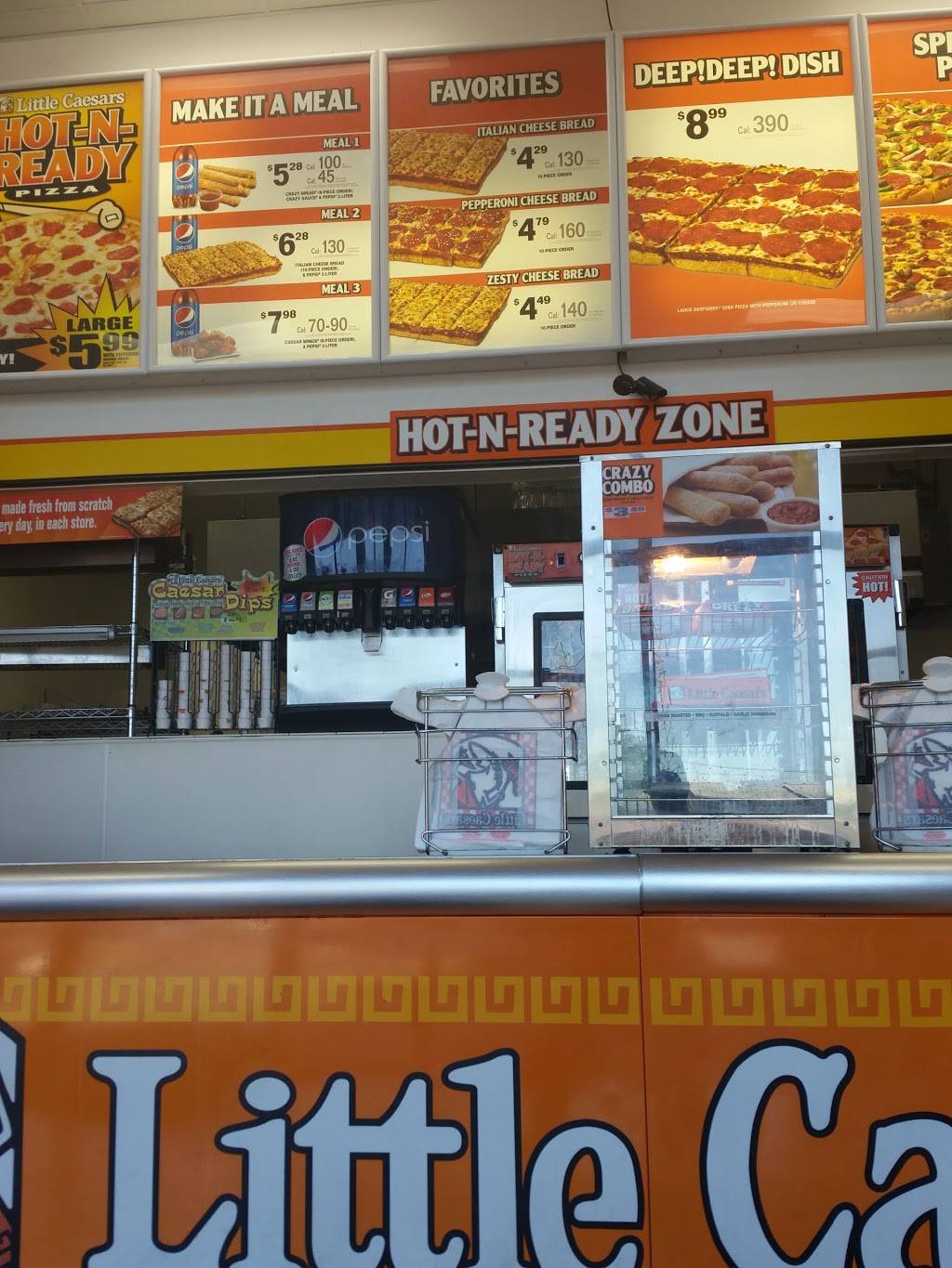 Little Caesars Pizza | meal takeaway | 6100 Mack Rd, Sacramento, CA 95823, USA | 9164284221 OR +1 916-428-4221