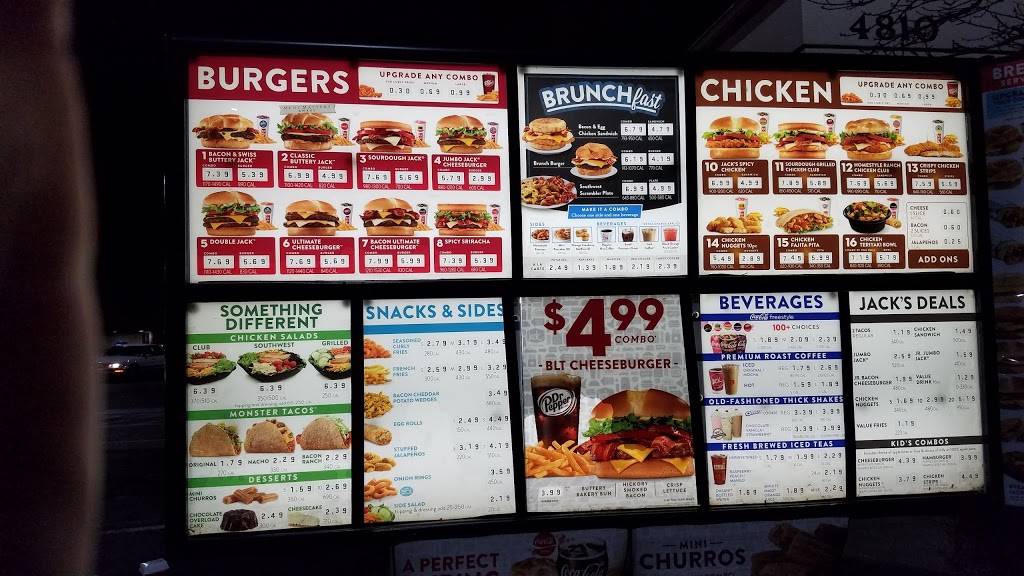 Jack in the Box | restaurant | 4810 NE 4th St, Renton, WA 98059, USA | 4257935874 OR +1 425-793-5874