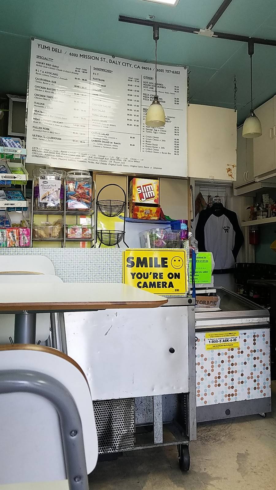 Yumi Deli | restaurant | 6303 Mission St, Daly City, CA 94014, USA | 6507576302 OR +1 650-757-6302