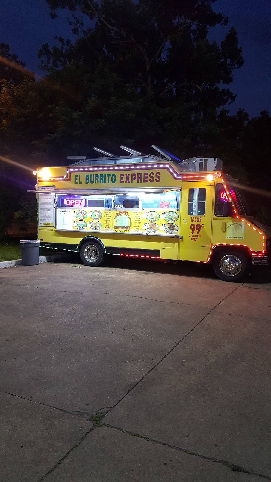 El Burrito Expess | restaurant | 1675 Madison Ave, Memphis, TN 38104, USA | 9014289626 OR +1 901-428-9626