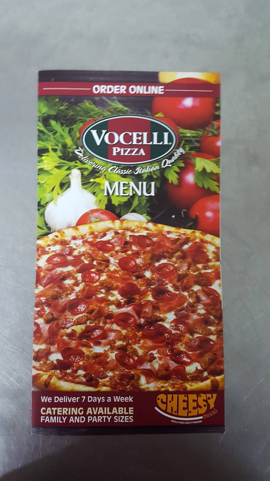 Vocelli Pizza | meal delivery | 1025 Washington Pike, Bridgeville, PA 15017, USA | 4122215622 OR +1 412-221-5622