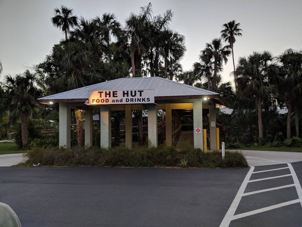 The Hut at the Peace Tropical Gardens | restaurant | 5150 Buckingham Rd, Fort Myers, FL 33905, USA | 2395610629 OR +1 239-561-0629