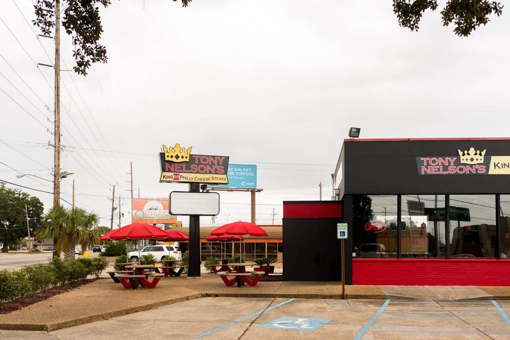 Tony Nelsons King of Philly Cheese Steaks | restaurant | 11 Pass Rd, Gulfport, MS 39507, USA | 2282149668 OR +1 228-214-9668