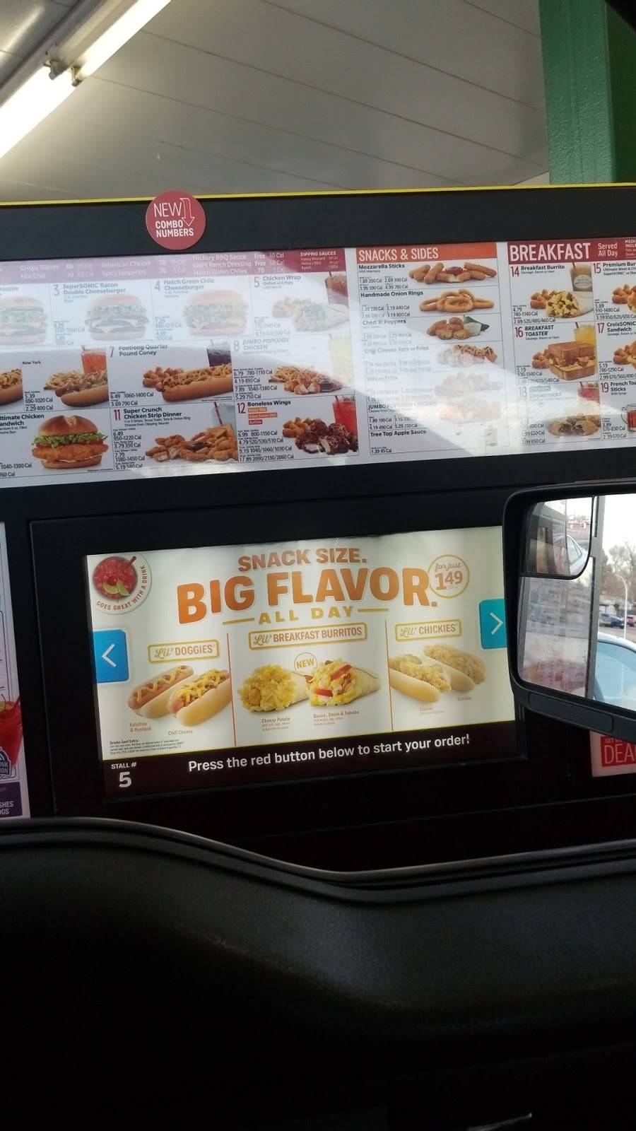 Sonic Drive-In | restaurant | 310 Main St, Security-Widefield, CO 80911, USA | 7193911466 OR +1 719-391-1466