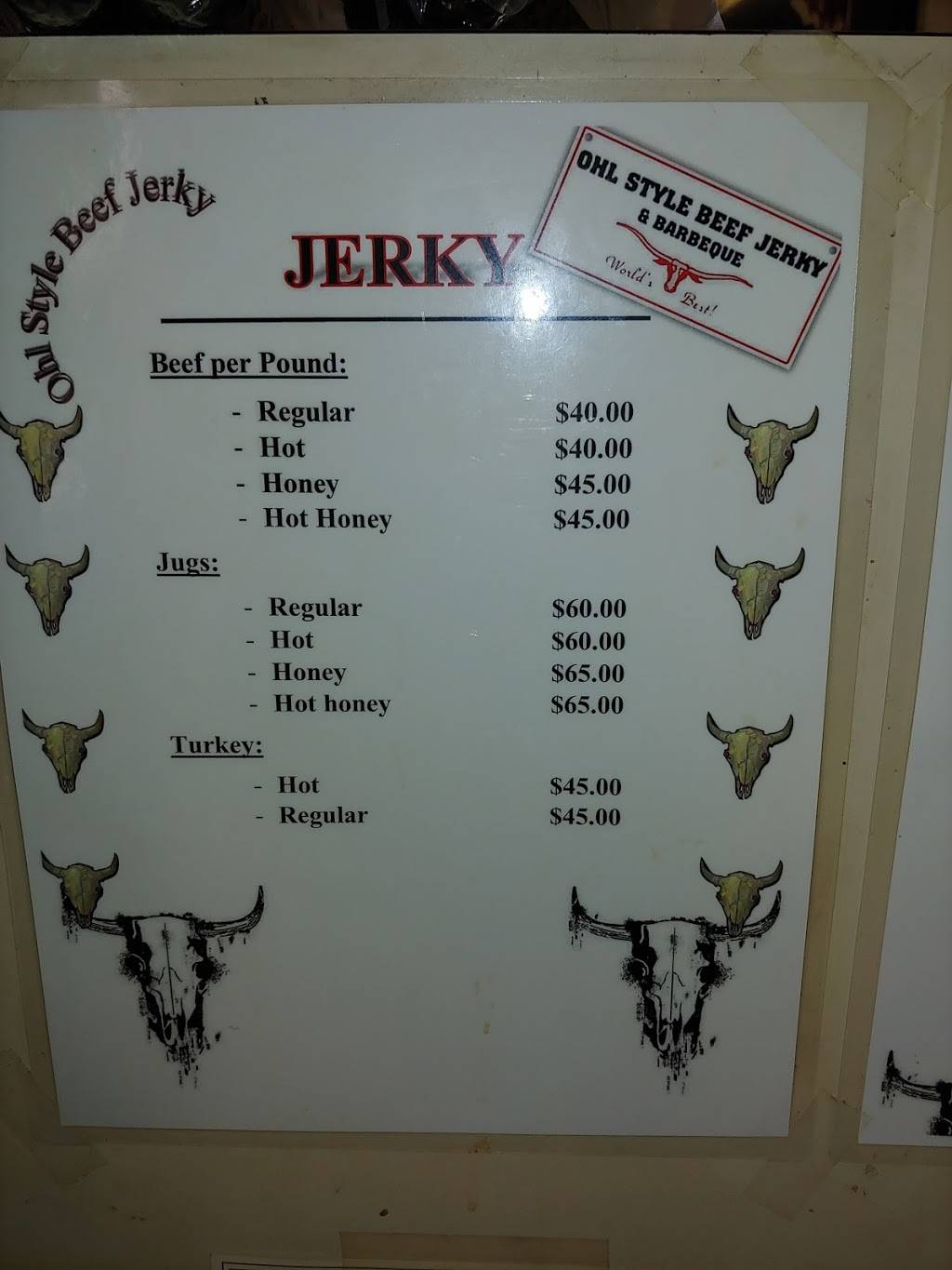 Ohl Style Beef Jerky | restaurant | 3109 School St, Needville, TX 77461, USA | 9797935440 OR +1 979-793-5440