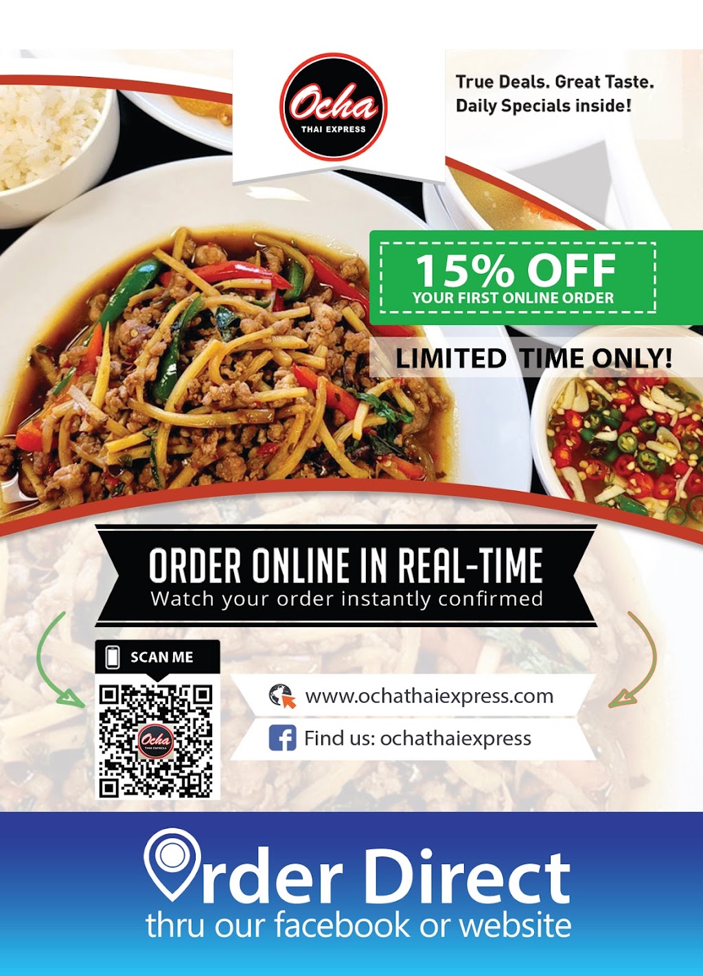 Ocha Thai Express | restaurant | 2895 N Green Valley Pkwy Suite E, Henderson, NV 89014, USA | 7029157606 OR +1 702-915-7606