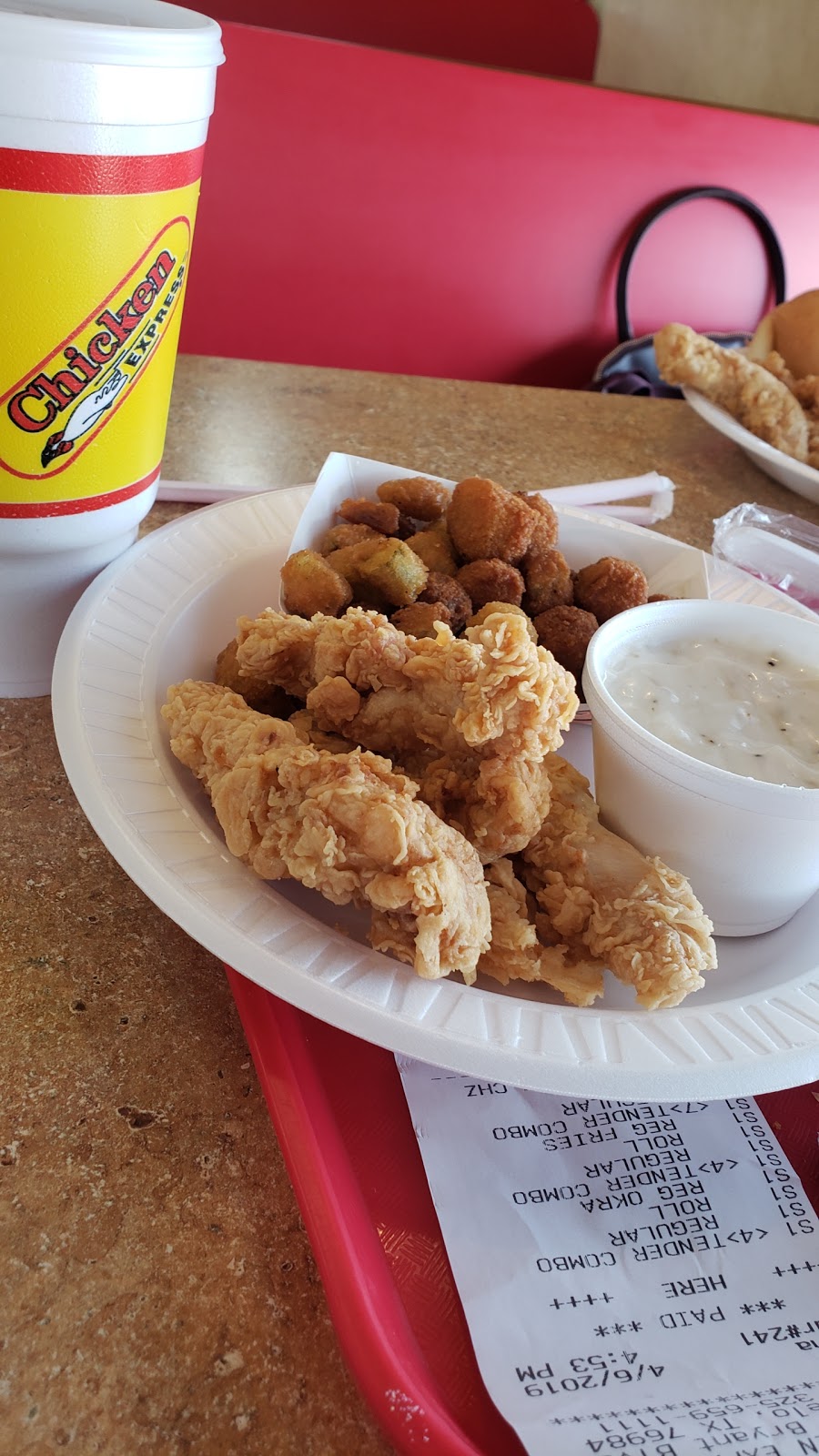 Chicken Express | restaurant | 2831 N Bryant Blvd, San Angelo, TX 76903, USA | 3256591111 OR +1 325-659-1111
