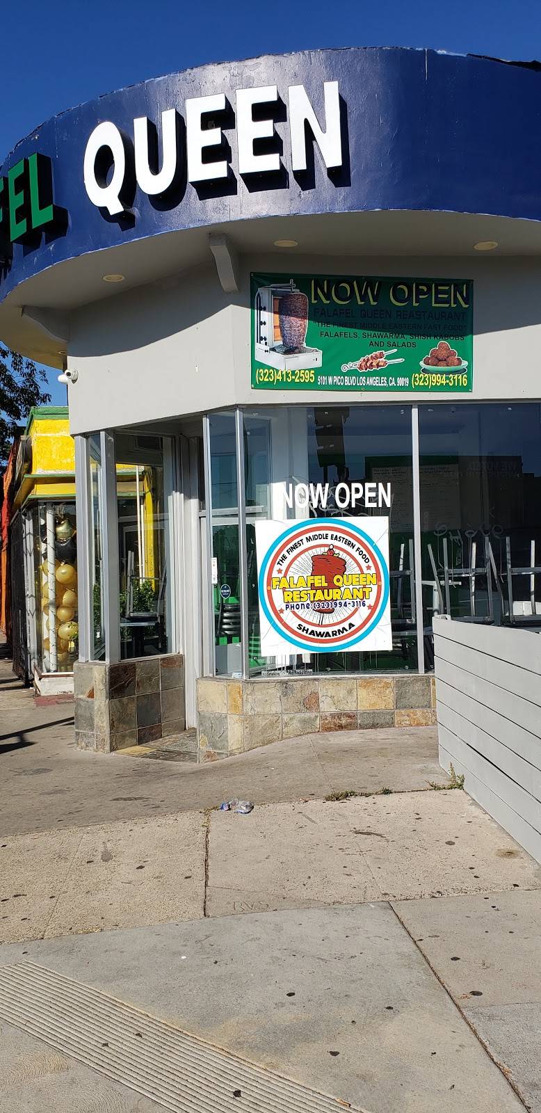 Falafel Queen | restaurant | 5101 W Pico Blvd, Los Angeles, CA 90019, USA | 3234132595 OR +1 323-413-2595