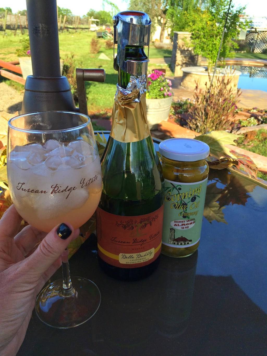 Tuscan Ridge Estate Winery | meal takeaway | 19260 Ridge Rd, Red Bluff, CA 96080, USA | 5305277393 OR +1 530-527-7393