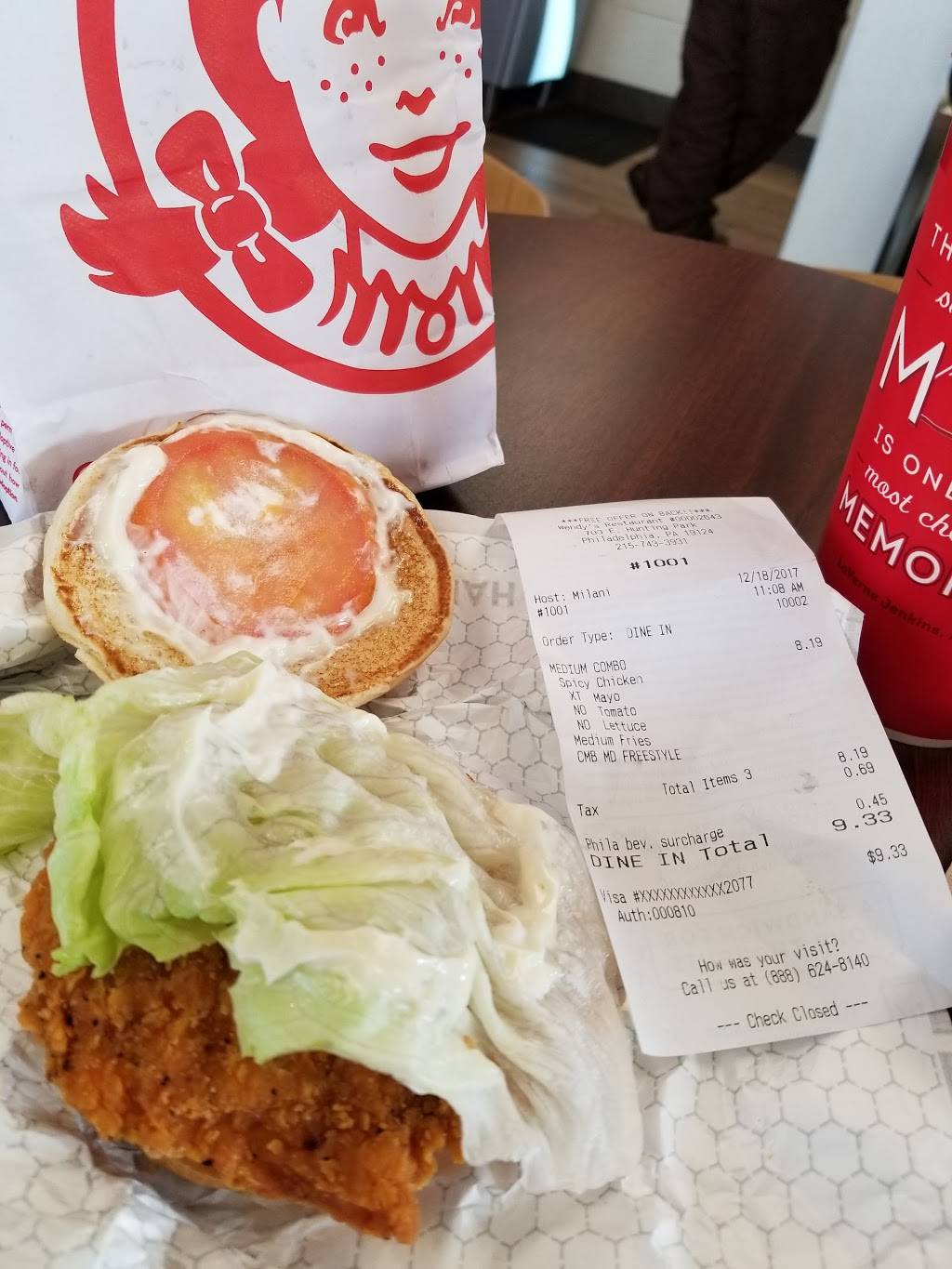 Wendys | restaurant | 700 E Hunting Park Ave, Philadelphia, PA 19124, USA | 2157433931 OR +1 215-743-3931