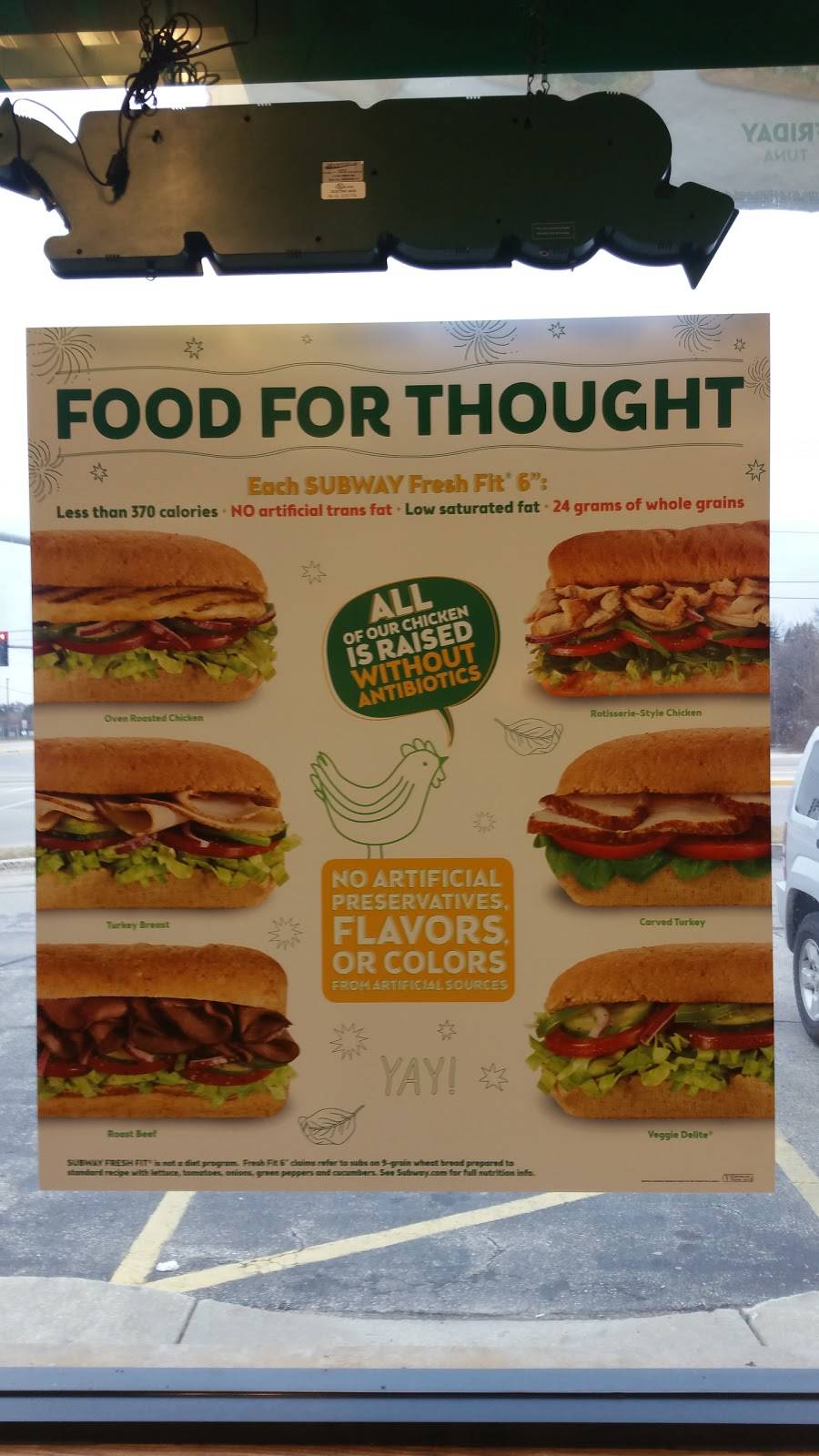 Subway Restaurants | restaurant | 1209 W Irving Park Rd, Itasca, IL 60143, USA | 6302507180 OR +1 630-250-7180