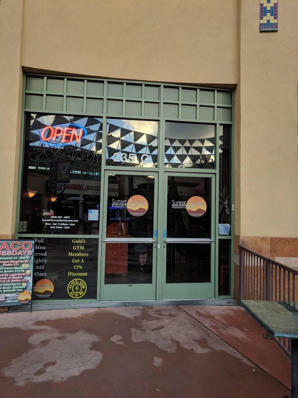 Sunset Terrace Restaurant | restaurant | 235 N Moorpark Rd g, Thousand Oaks, CA 91360, USA | 8054974847 OR +1 805-497-4847