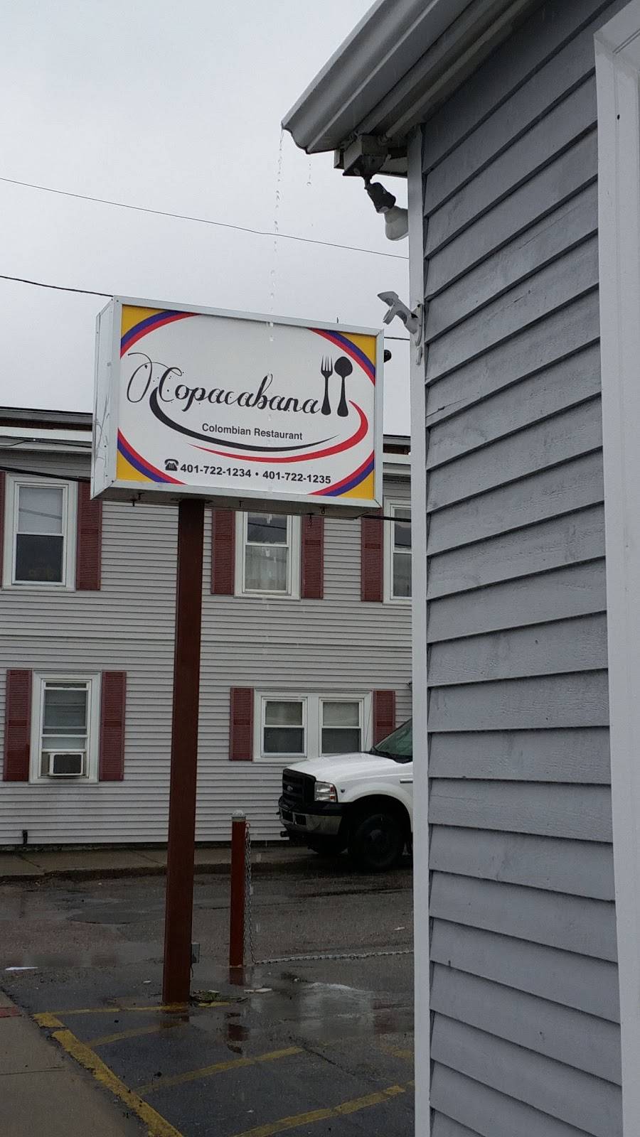 Copacabana Colombian Restaurant | restaurant | 888 Charles St, North Providence, RI 02904, USA | 4017221234 OR +1 401-722-1234