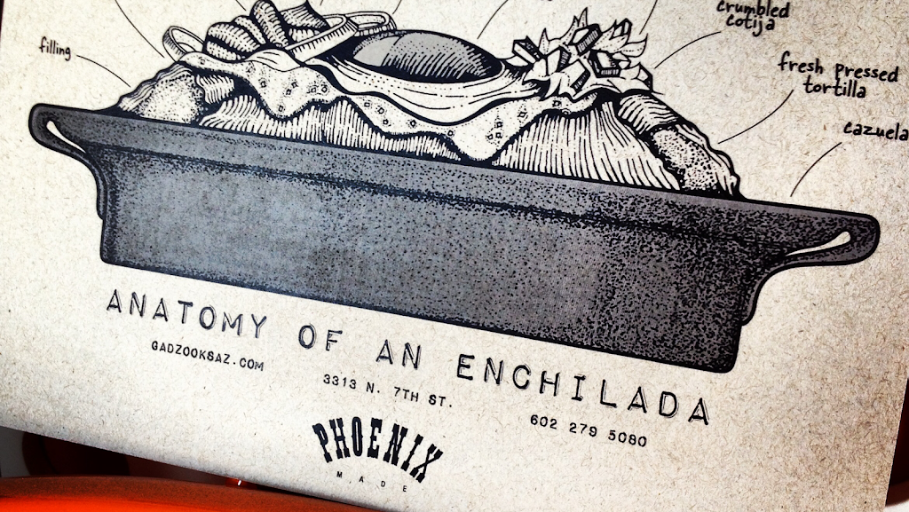 Gadzooks Enchiladas and Soup | restaurant | 4031 E Camelback Rd, Phoenix, AZ 85018, USA | 6022795080 OR +1 602-279-5080