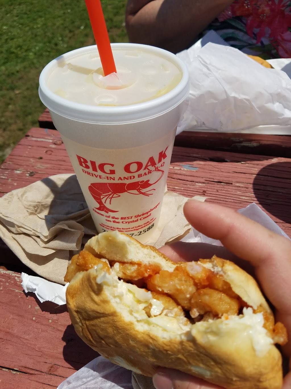 Big Oak Drive-In & Bar-B-Q | restaurant | 1167 Salter Path Rd, Salter Path, NC 28575, USA | 2522472588 OR +1 252-247-2588