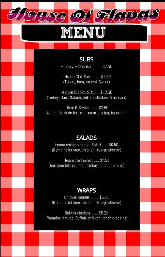 House of flavas | restaurant | 4905 Commercial Ave, Madison, WI 53704, USA | 6082847673 OR +1 608-284-7673