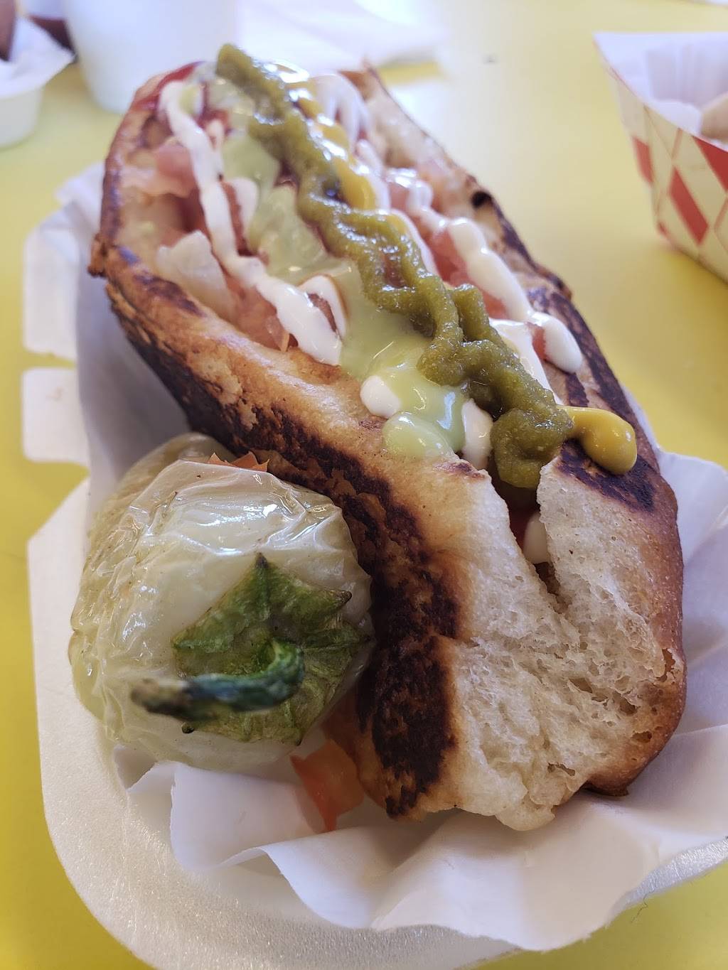 La Pasadita Hot Dogs | restaurant | 4611 W Indian School Rd, Phoenix, AZ 85031, USA | 6025957471 OR +1 602-595-7471