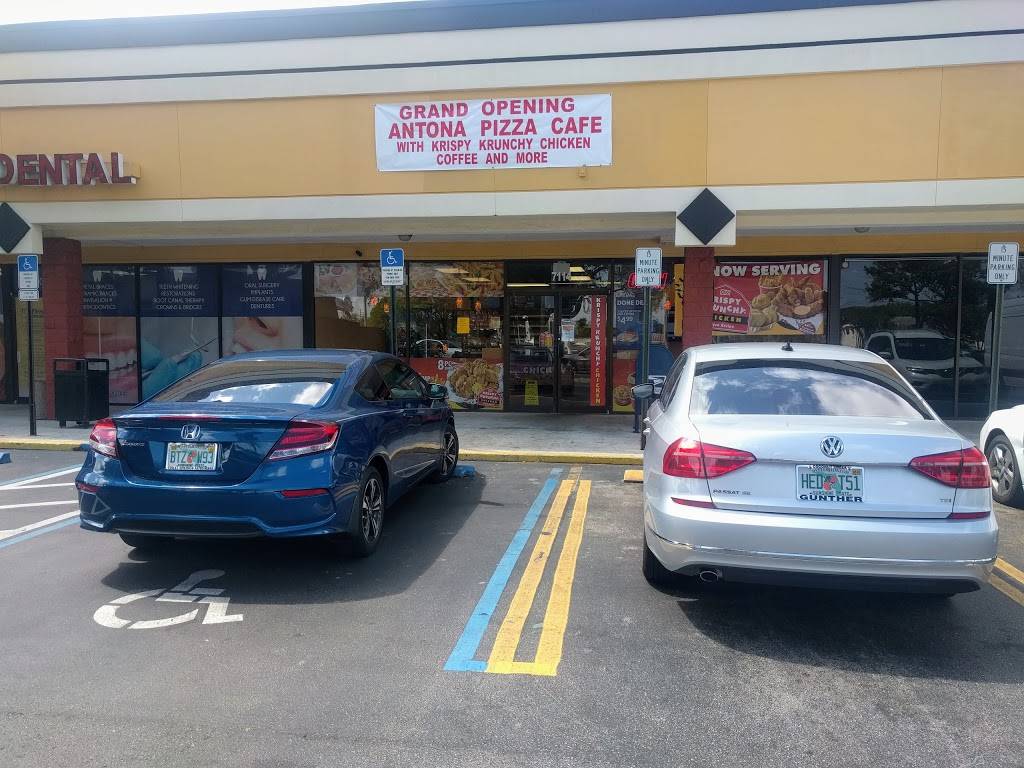 Antona Pizza Cafe: Krispy Krunchy Chicken | restaurant | 7114 Southgate Blvd, Pompano Beach, FL 33068, USA | 9545327391 OR +1 954-532-7391