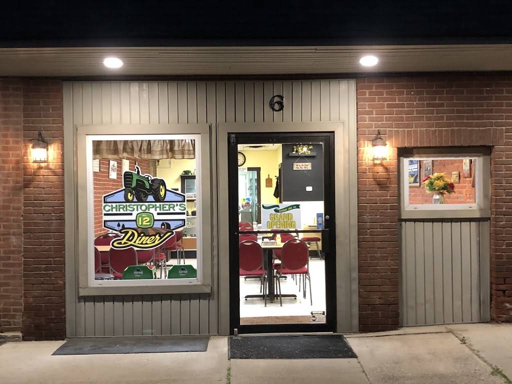 Christopher’s No.12 Diner | restaurant | 6 N Main St, Brooklyn, IN 46111, USA | 3174833250 OR +1 317-483-3250