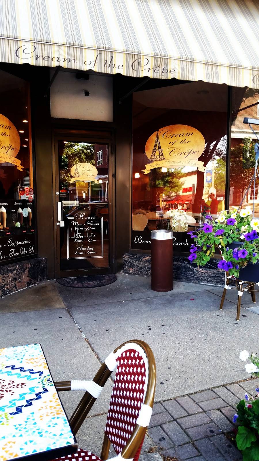 Cream of the Crepe | cafe | 8 S Northwest Hwy, Park Ridge, IL 60068, USA | 8477204246 OR +1 847-720-4246