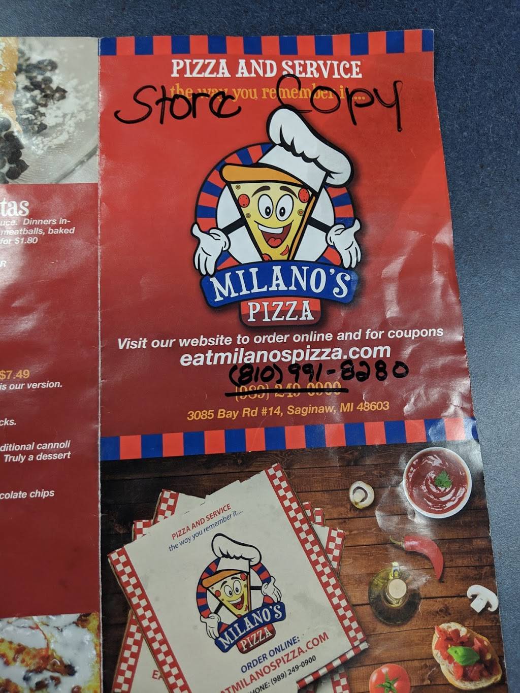 Milanos Pizza | meal delivery | 6504 W Pierson Rd, Flushing, MI 48433, USA | 8109918280 OR +1 810-991-8280