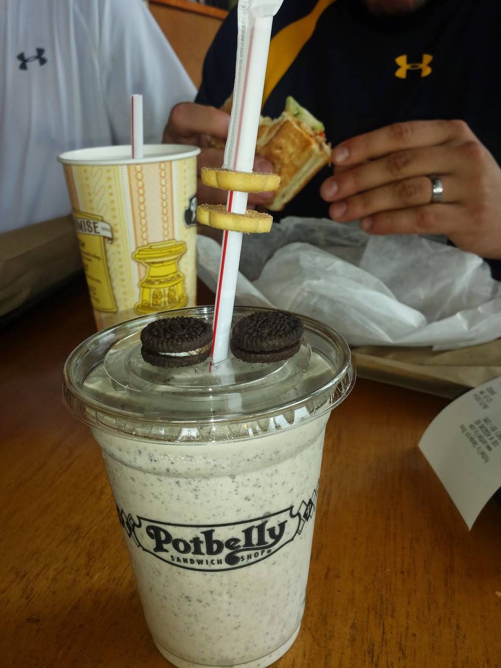 Potbelly Sandwich Shop | restaurant | 100 W Higgins Rd M-20, South Barrington, IL 60010, USA | 8475511395 OR +1 847-551-1395