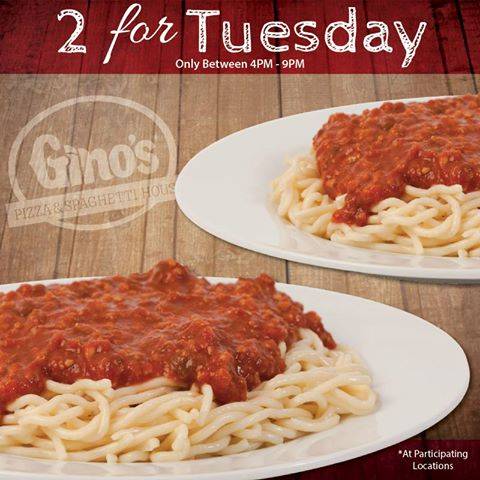 Ginos Pizza & Spaghetti House | meal delivery | 247 Main St, Gauley Bridge, WV 25085, USA | 3046321742 OR +1 304-632-1742