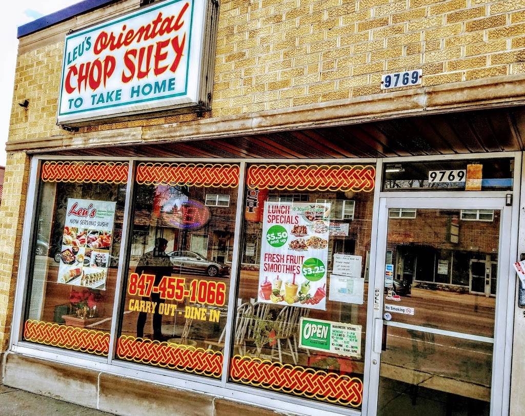 Leus Oriental Chop Suey | restaurant | 9769 Grand Ave, Franklin Park, IL 60131, USA | 8474551066 OR +1 847-455-1066