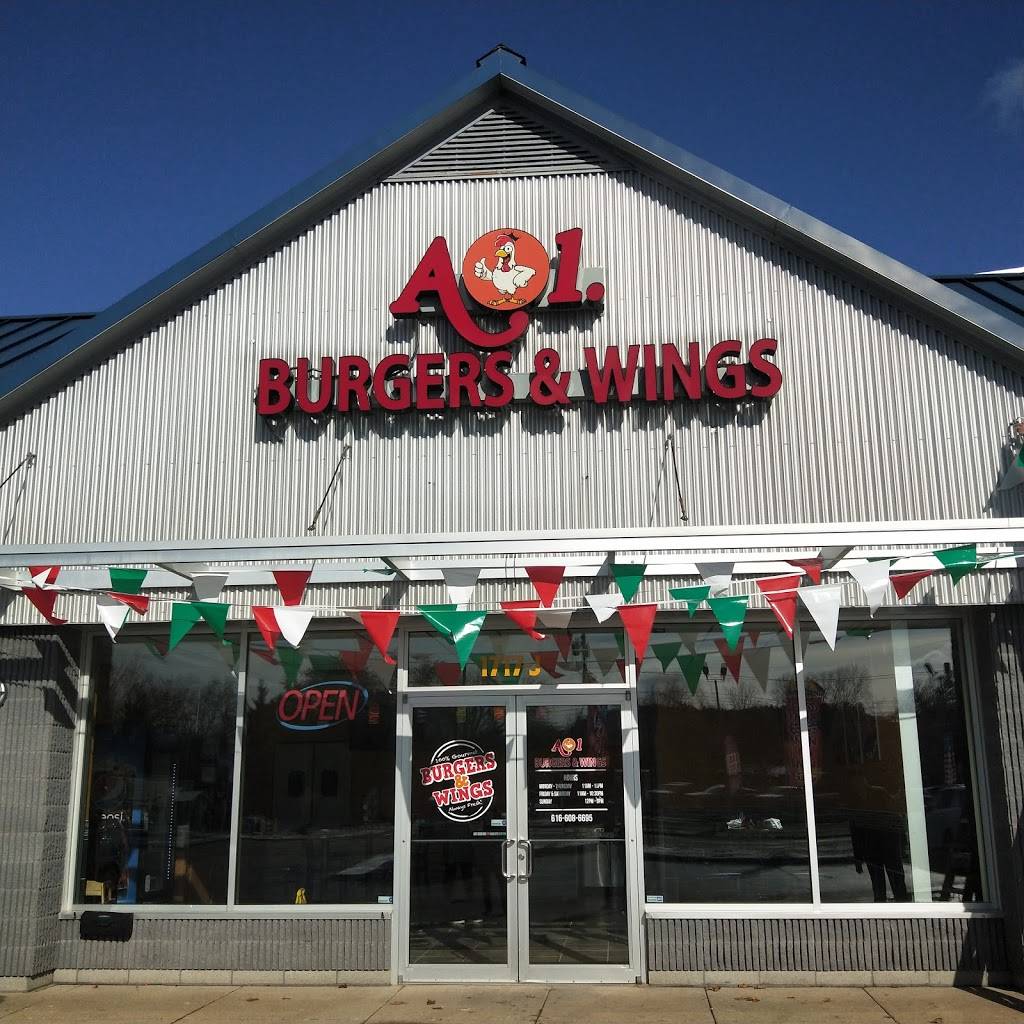 A1 Burgers & Wings | restaurant | 1717 28th St SW Ste J, Wyoming, MI 49519, USA | 6166086695 OR +1 616-608-6695