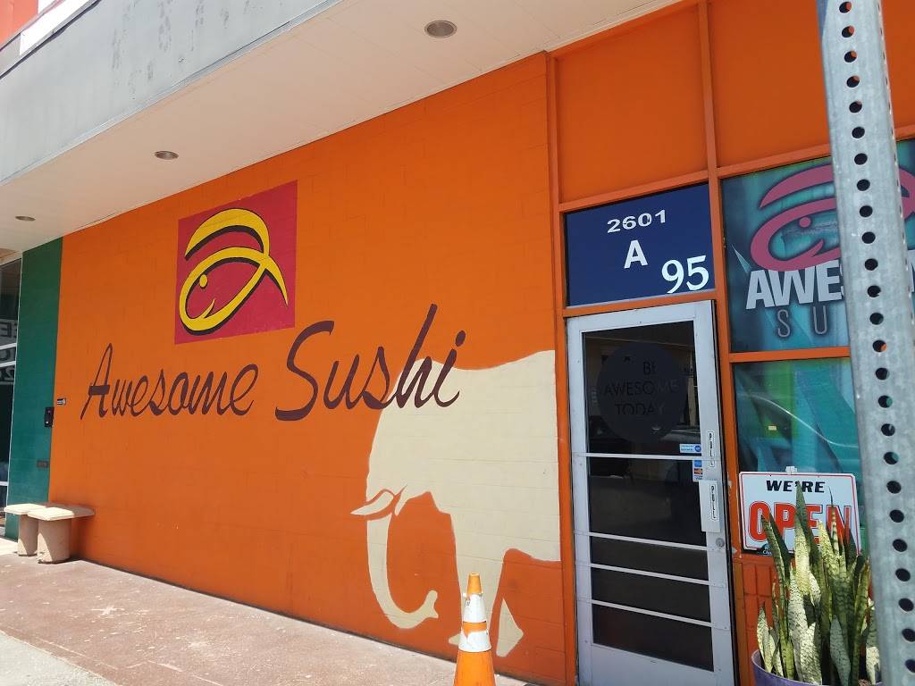 Awesome Sushi | restaurant | 2601 Clark Ave # A, Long Beach, CA 90815, USA | 5626279625 OR +1 562-627-9625