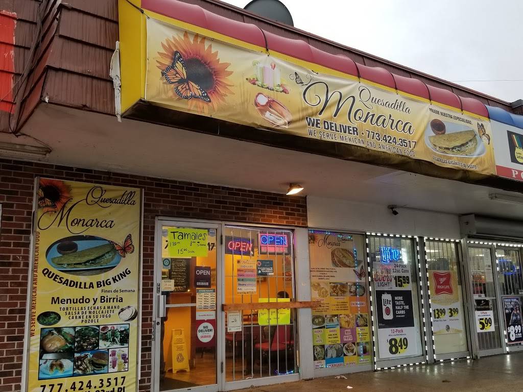Quesadilla Monarca | restaurant | 3645 1, 2, W 83rd Pl, Chicago, IL 60652, USA | 7734243517 OR +1 773-424-3517