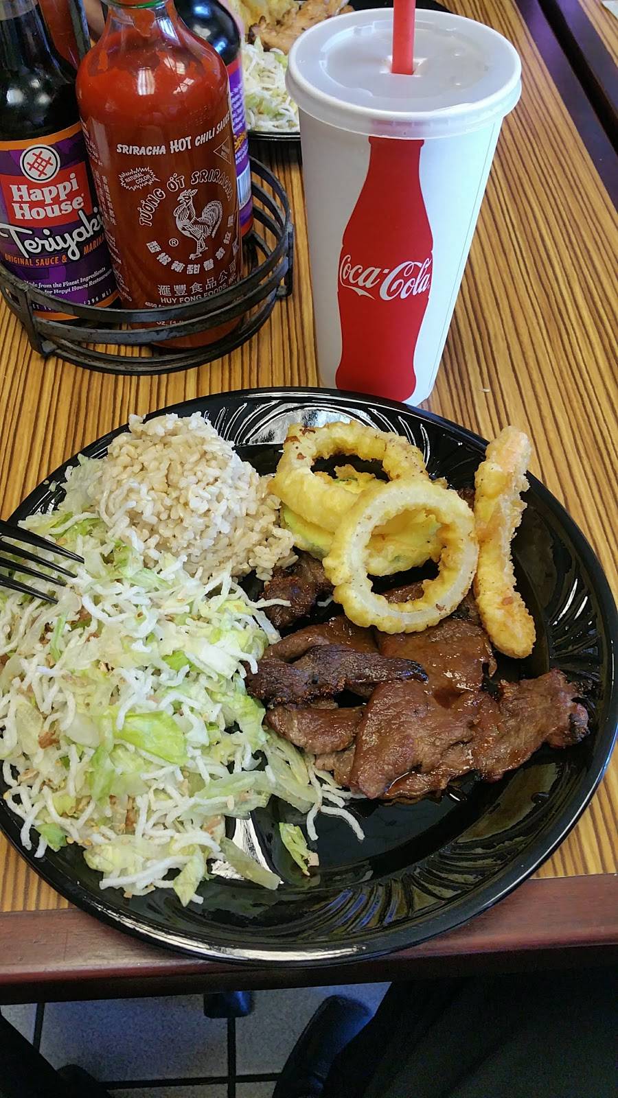 Happi House Famous Teriyaki | restaurant | 133 Ranch Dr, Milpitas, CA 95035, USA | 4082633440 OR +1 408-263-3440