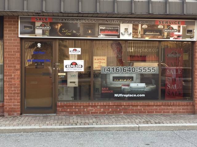 NU Fireplace.com | restaurant | 23 McCleary Ct #8, Concord, ON L4K 3R6, Canada | 4166405555 OR +1 416-640-5555