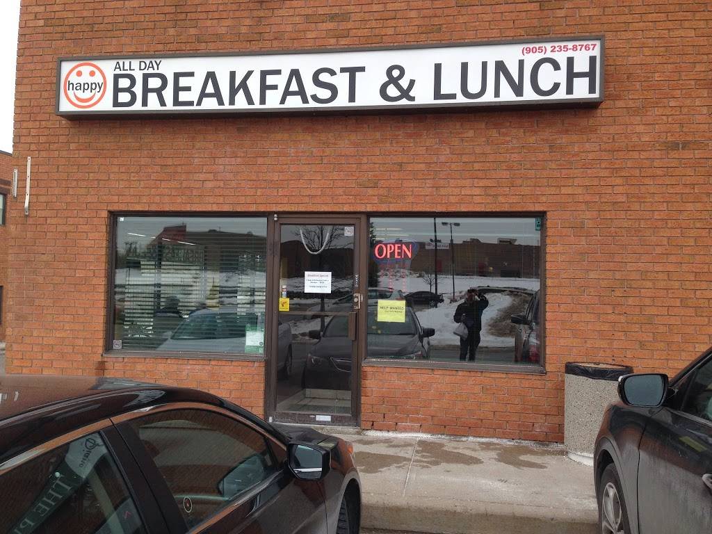 Happy All-Day Breakfast & Lunch | restaurant | 17665 Leslie St #3, Newmarket, ON L3Y 3E3, Canada | 9052358767 OR +1 905-235-8767