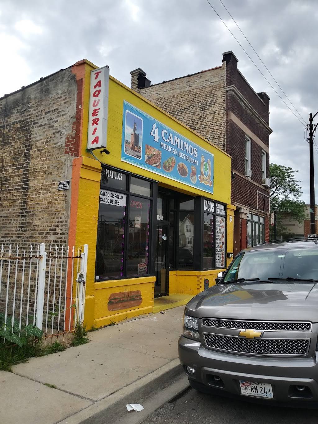 4 Caminos restaurant | restaurant | 1703 N Pulaski Rd, Chicago, IL 60639, USA | 7734941718 OR +1 773-494-1718