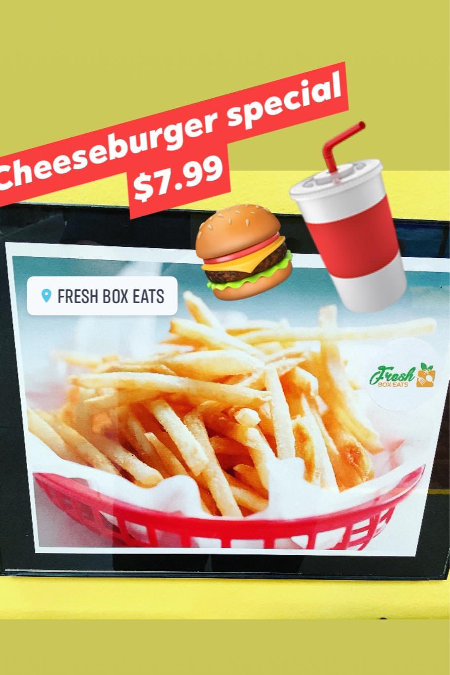 Fresh box eats | restaurant | 1140 Commerce Center Dr, Lancaster, CA 93534, USA | 6614780763 OR +1 661-478-0763