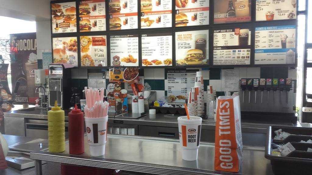 A&W Restaurant | restaurant | 22901 Mound Rd, Warren, MI 48091, USA | 5867569000 OR +1 586-756-9000