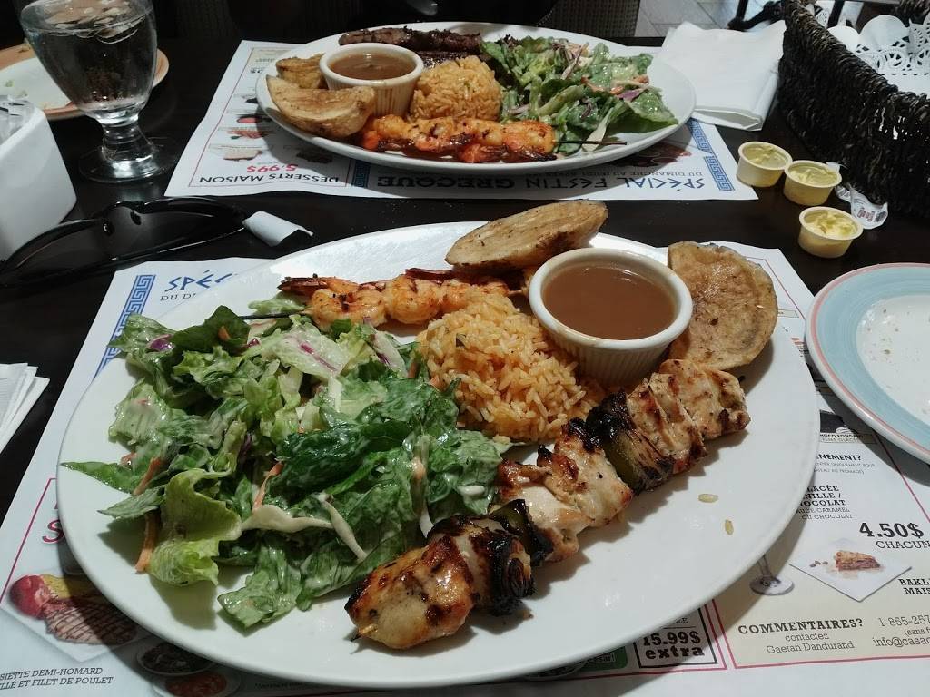 Casa Grecque | restaurant | 10460 Boulevard de lOrmière, Québec, QC G2B 3L3, Canada | 4188420440 OR +1 418-842-0440