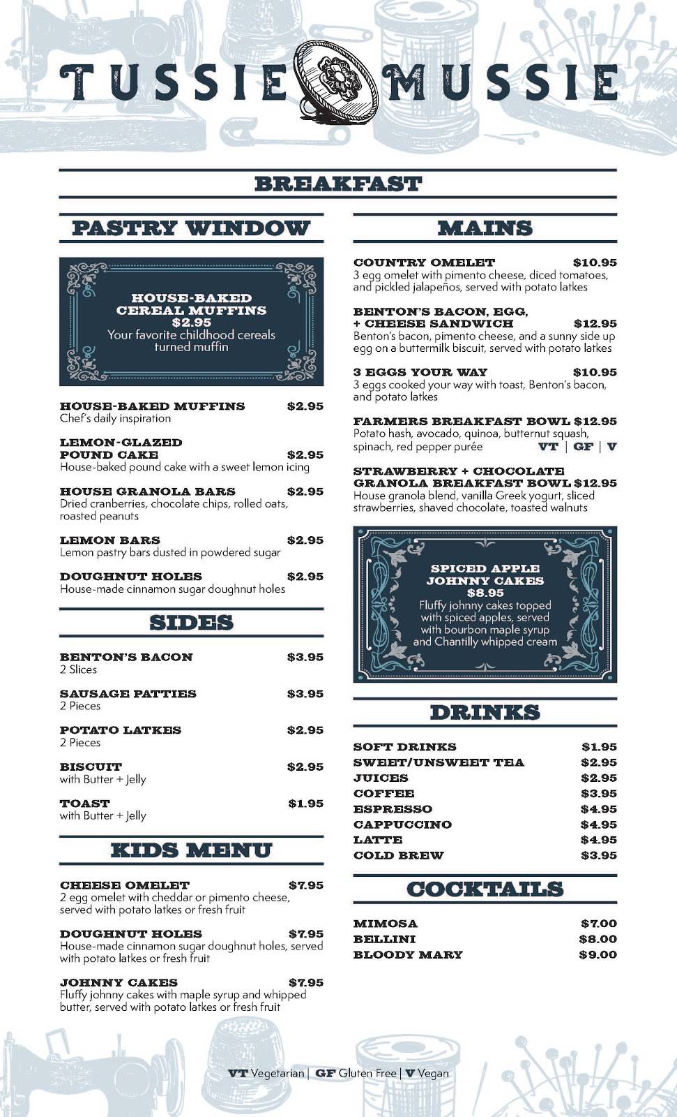 Tussie Mussie | restaurant | 1109 White Ave, Knoxville, TN 37916, USA | 8659714663 OR +1 865-971-4663