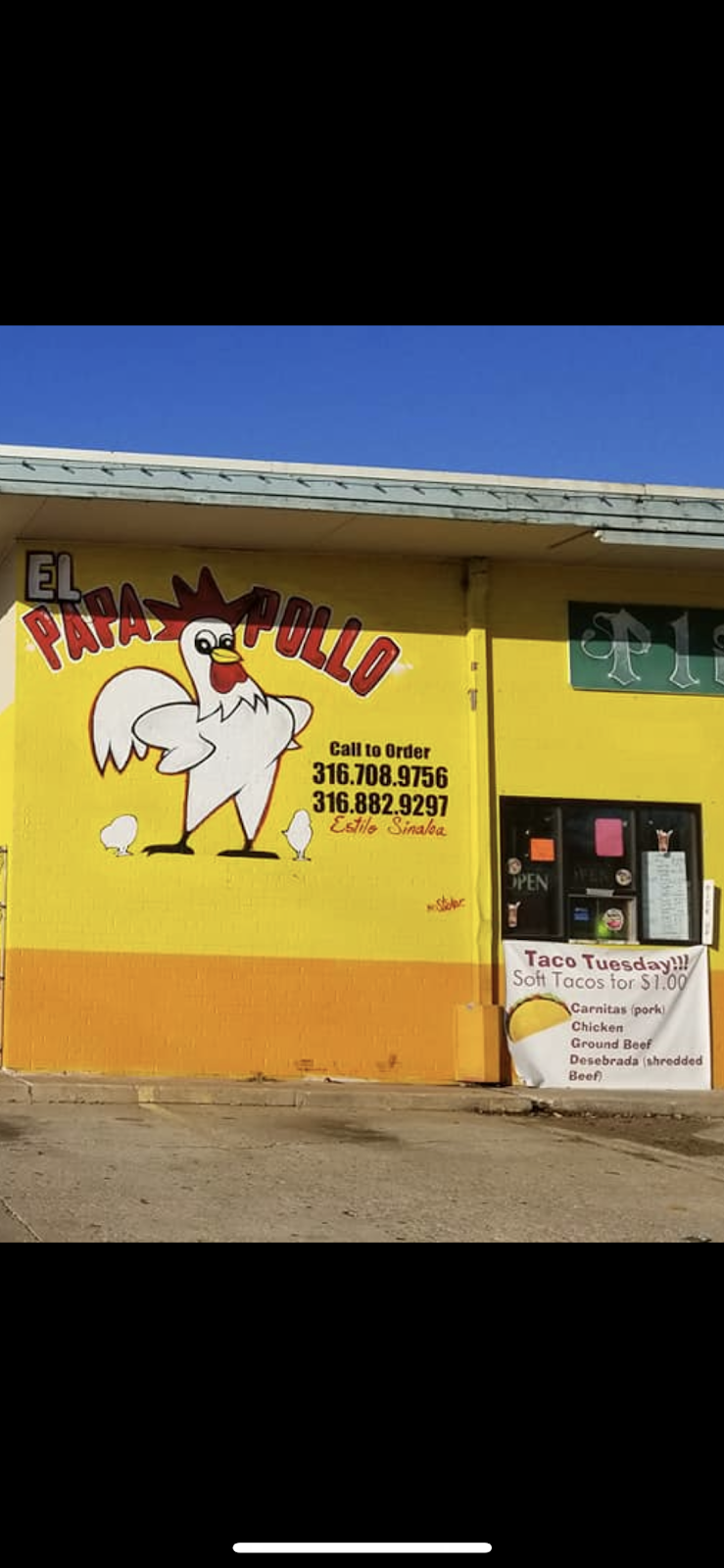 El Papa Pollo Restaurant | restaurant | 808 W 25th St N, Wichita, KS 67204, USA | 3167089750 OR +1 316-708-9750