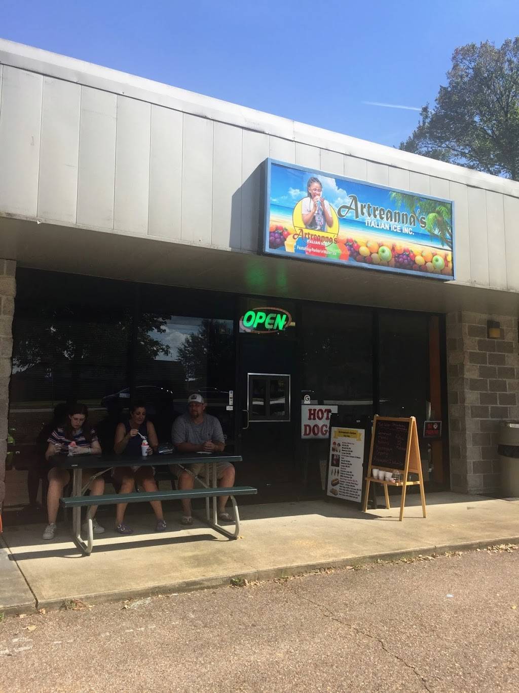 Artreannas Italian Ice Inc. | restaurant | 2032 Sycamore View Rd #102, Memphis, TN 38134, USA | 9016067403 OR +1 901-606-7403