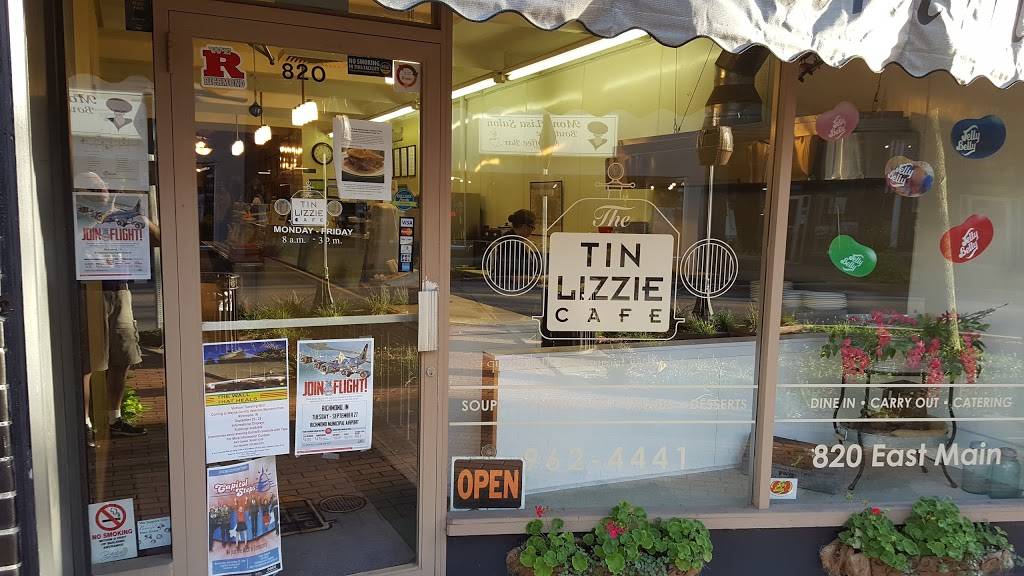 The Tin Lizzie Cafe | restaurant | 820 E Main St, Richmond, IN 47374, USA | 7659624441 OR +1 765-962-4441