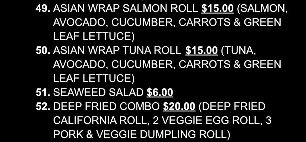 TK Sushi & Asian Food | restaurant | 719 Bennett Ave, Medford, OR 97504, USA | 5416306839 OR +1 541-630-6839