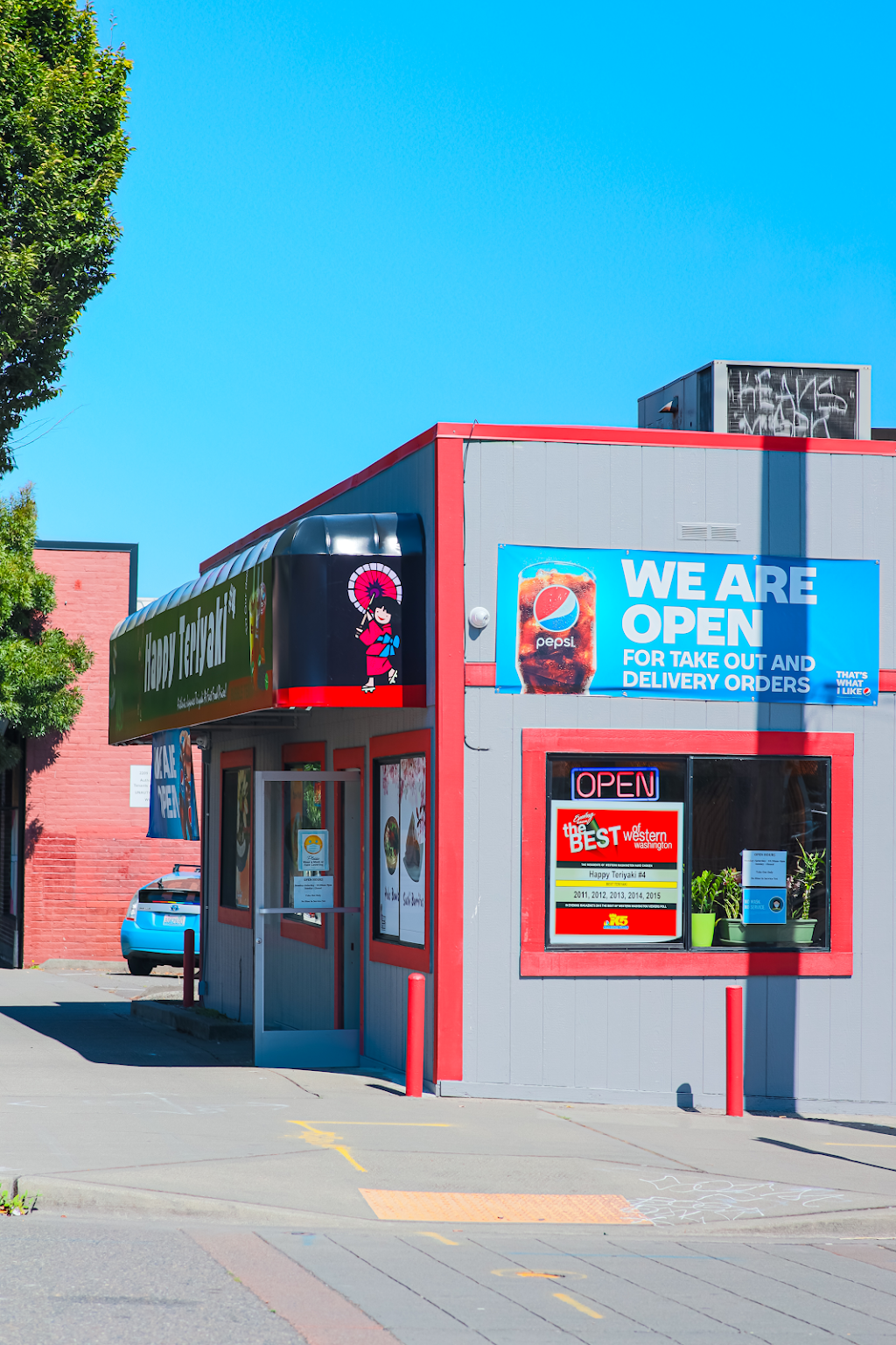 Happy Teriyaki #4 | restaurant | 2223 Pacific Ave, Tacoma, WA 98402, USA | 2532721544 OR +1 253-272-1544